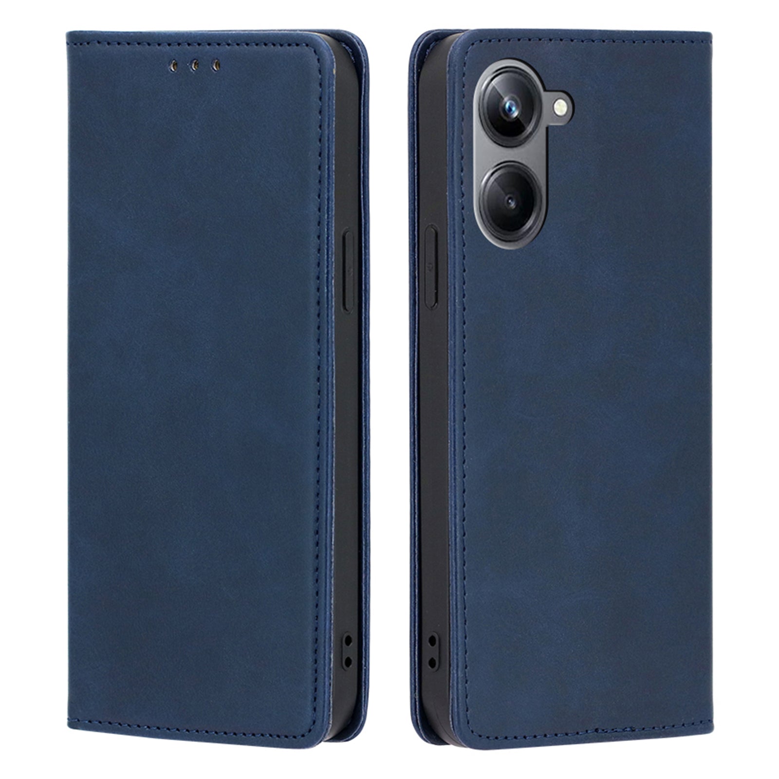 For Realme 10 Pro 5G Calf Texture Phone Case Magnetic Auto Closing PU Leather Wallet Stand Cover For Realme 10 Pro 5G Calf Texture Phone Case Magnetic Auto Closing PU Leather Wallet Stand Cover